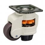 Foot Adjuster TPR Leveling Caster Wheel With Deep Groove Bearing for sale