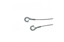 China Track Light Hanging Kit Adjustable Gripper Steel Wire Cable Suspension Panel Led Kit supplier