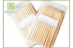 China Multi - Color Math Natural Wood Sticks , Mini Craft Wooden Counting Sticks For Child supplier