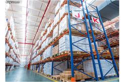 China Steel Structure Heavy Duty Pallet Racks Storage Selective Stacking Rack Shelves supplier