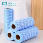 Motor Vehicles Nonwoven Polyester Viscose Cleaning Wipe Roll for sale
