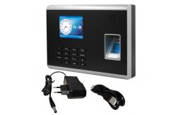 China 2.4 Inch TFT IP TCP Biometric Fingerprint Time Attendance supplier