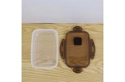 China Rectangle Airtight lunch Fresh Keeping Crisper Box supplier