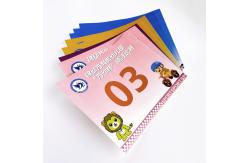 China Tyvek Race Bib Numbers 210mm Screen Printed Customizable supplier