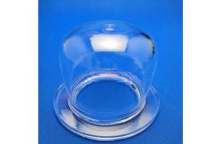 China High Temperature Resistance Clear Quartz Tube Custom Sealed With Flange Large Diameter supplier