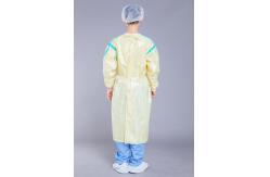 China 50g Washable Surgical Skin Friendly Reusable Isolation Gown supplier