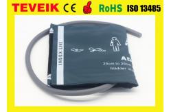 China NIBP Blood Pressure Monitor Cuff Single Hose Resuable For Adult Patient supplier