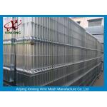 Anti-Corossion Welded Wire Mesh Fence 2.5 * 3.0m / Galvanized Welded Mesh Panels for sale