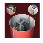 Fireproof A2 B1 Grade Exterior Wall Cladding in Various Colors for sale