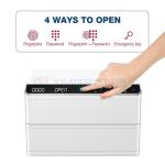 Auto Open Double Layers Secure Jewelry Box 34kg With Dual Alarm
