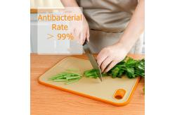 China Double Sided Wheat Straw Chopping Board Anti Mildew Household Kitchen Tools supplier