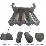 Building Roofing Shingles Plain Clay Roof Tiles Construction Material for sale
