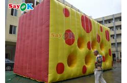 China PVC Tarpaulin Inflatable Sports Games Inflatable Cheese Barriers supplier