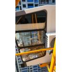 6012-6 Highly Efficient Zoomlion Cranes 6T Yellow Color 60m Maximum Lifting Height for sale