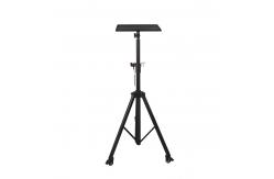 China Portable Folding Laptop Tripod Stand With Mouse Tray Wheels supplier
