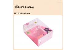 China Customized Plastic Cosmetics Container PET Folding Box Beauty Packaging Ersonal supplier