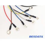 EEG Cable With EEG Electrodes For Portable EEG Device , EEG Electrode Cable for sale