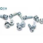Hexagon Head Cross Recessed Bolt Zinc Coating With Indentation for sale