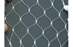 China SUS304 Stainless Steel Wire Rope Mesh Smooth Surface For Safety supplier