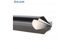 China Straight Shank Carbide End Mill 90 Degree For Deburring And Chamfrering supplier