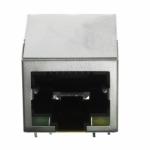 J0026D01BNL Base-TX RJ45 Ethernet Jack 1x1 Tab Down with LEDs 8 Pin