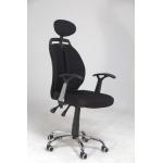 Adjustable Height Home Office Computer Chair With Headrest / Lumbar Support 11KG for sale