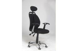 China Adjustable Height Home Office Computer Chair With Headrest / Lumbar Support 11KG supplier