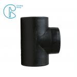 PE100 PN16 SDR11 Hdpe Equal Tee Socket Pipe Fitting 20-110mm For Sewage Treatment for sale