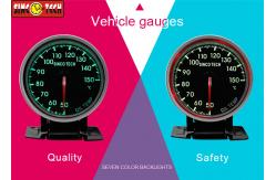 China Rally Car Oil Temp Gauge ABS / Aluminum Material 50 - 150 ℃ With Frame supplier