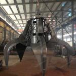 5 CBM Hydraulic Peel Scrap Grab Bucket Q355 For Excavators for sale