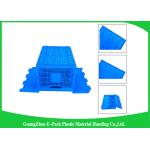 Mesh Collapsible Plastic Containers with Attached Lids / Package Folding Plastic Crates