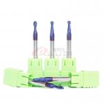 2 Flutes Ball Nose End Mill 2mm 30 Degree For High Hardness Mold Steel for sale