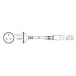 ATM Spare Parts 009-0024974 POWER CORD - CHINA for sale