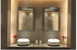 China LED Wall Mounted Dressing Mirror With Lights High Definition For Hotel supplier