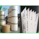 0.3mm 0.6mm Natural White Water Absorbent Cardboard Paper Roll  600mm x 80mm For Paper Coaster for sale