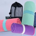 SGS Suede Microfiber Sports Towel Personalised Swimming Towel And Bag for sale