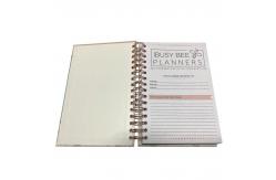 China A6 Hardcover Spiral Notebook Printing Exercise Book Printing OEM ODM supplier