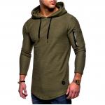 Custom Gym Full Face Zip Hoodie Sportswear Running Jacket Basketbal For Men for sale