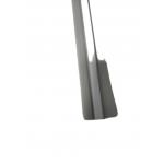                    Track Rail Extruded Anti-Corrosion Plastic Profile, PVC Extrusion Plastic Profile              for sale
