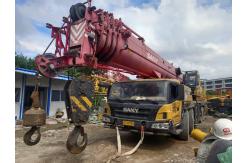 China STC800 80 Ton Truck Crane Powered by Weichai Engine and 5 Crane Jib supplier