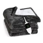 Portable 35w Electric Heating Throw Blanket For Outdoor Travel for sale