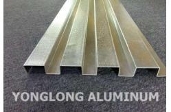 China RAL Colour Powder Coated Aluminium Extrusions / Curtain Wall Profile supplier