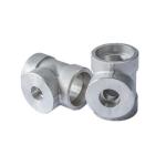 Durable Watering Pipe Fitting Tees Galvanized Seamless High Pressure Tee