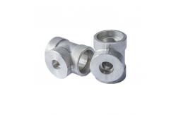 China Durable Watering Pipe Fitting Tees Galvanized Seamless High Pressure Tee supplier