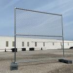 32mm Galvanized Steel Welded Frame Moveable Safety Temporary Steel Fence