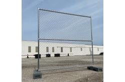 China 32mm Galvanized Steel Welded Frame Moveable Safety Temporary Steel Fence supplier