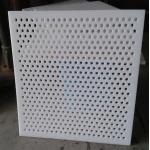 White PVC Plastic Perforated Mesh Panel Thin Sheet For Food Industry