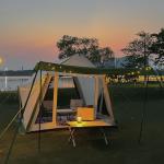 Cheermore Camping Inflatable Tents 4-6 Person Camping Tents With Rainfly