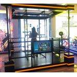 Standing Interactive Shooting Simulator , Entertainment Center VR Motion Simulator
