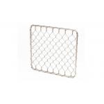X - Tend Diamond Flexible Architectural Cable Mesh Fence With Round Tube Frame for sale